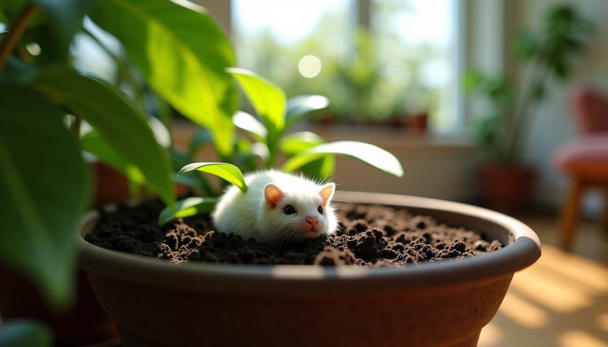 Découvrez l&rsquo;identité mystérieuse de cette petite créature blanche dans le terreau de vos plantes
