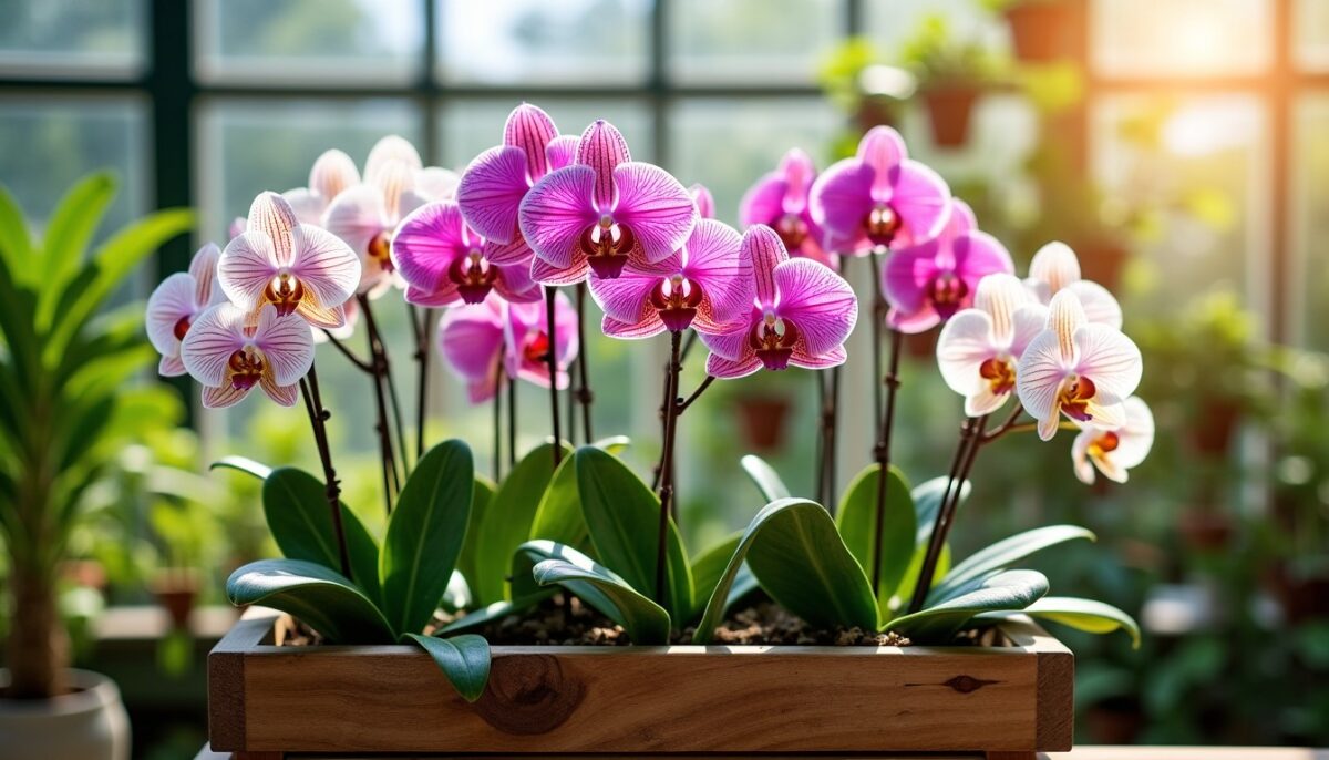 Est-il possible de cultiver plusieurs orchidées dans un grand bac ?