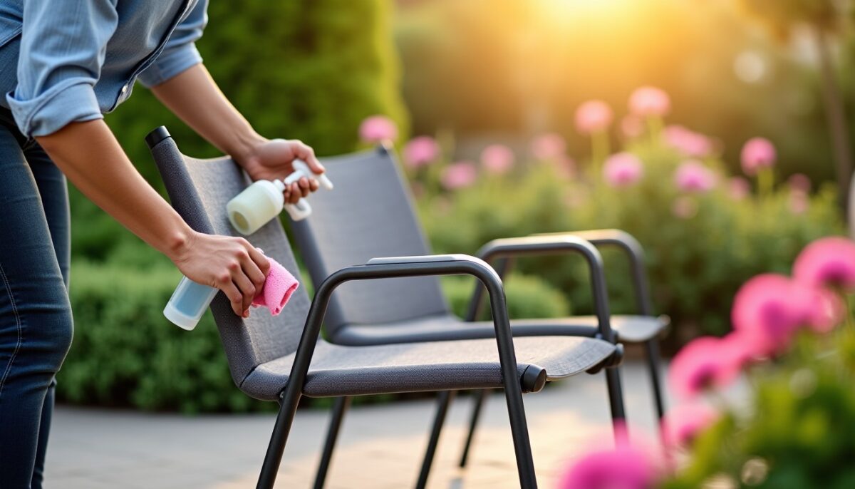 Guide pratique pour entretenir et nettoyer vos chaises de jardin Hespéride