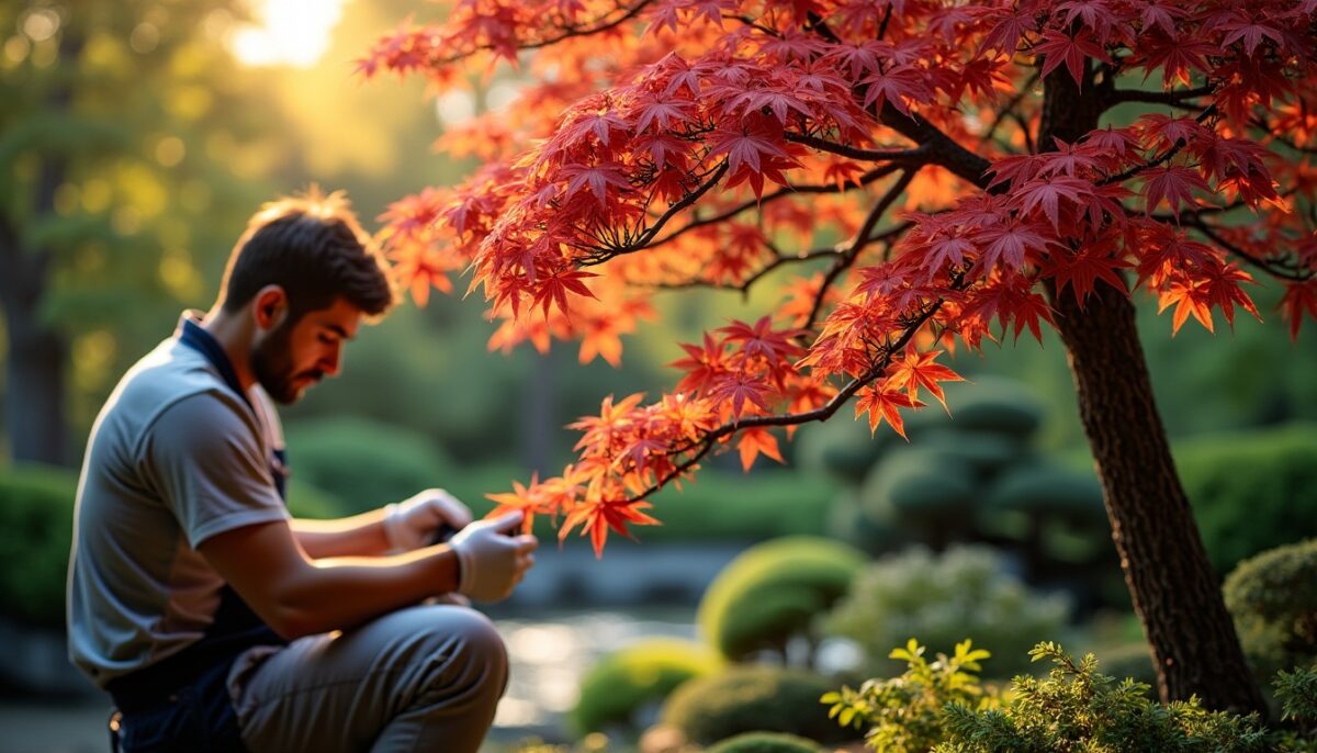 Guide pratique pour tailler un érable japonais tout en préservant sa belle silhouette