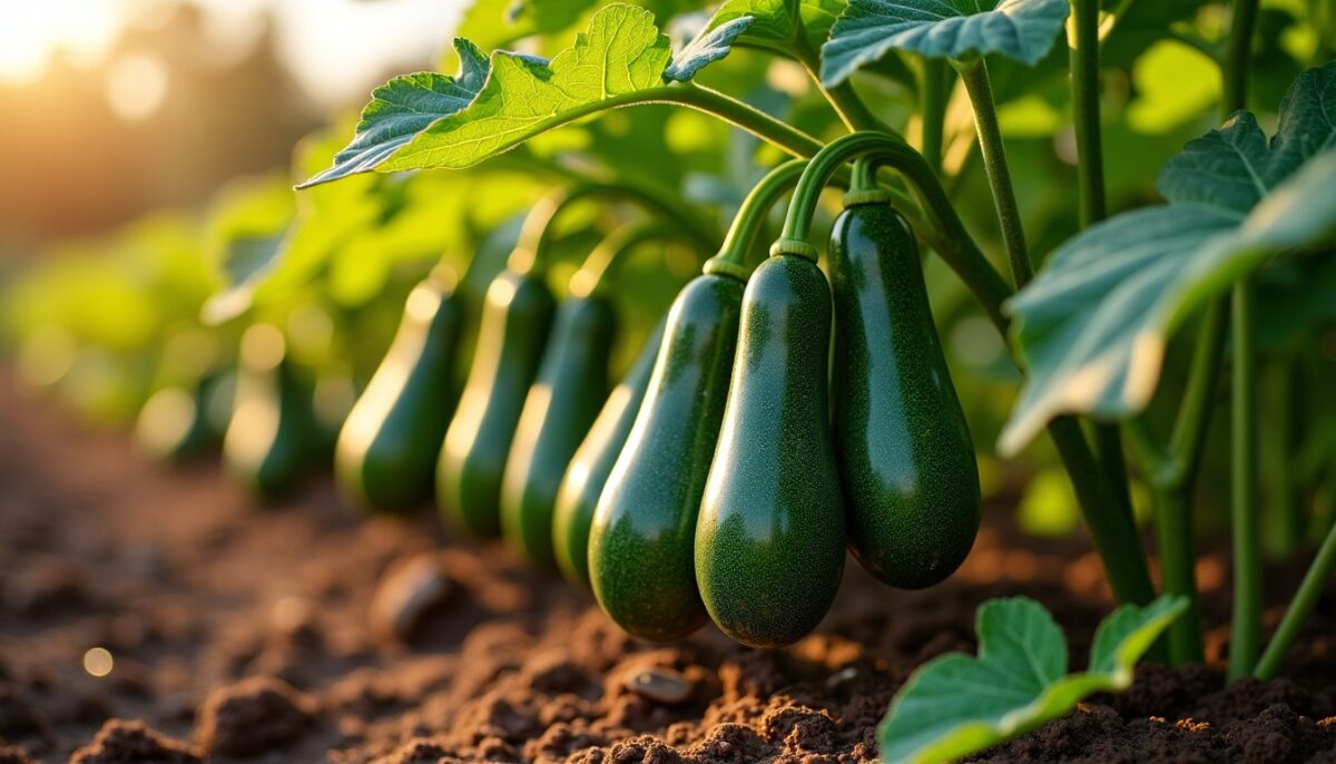 Durée de production d'un pied de courgette : combien de récoltes attendre ?