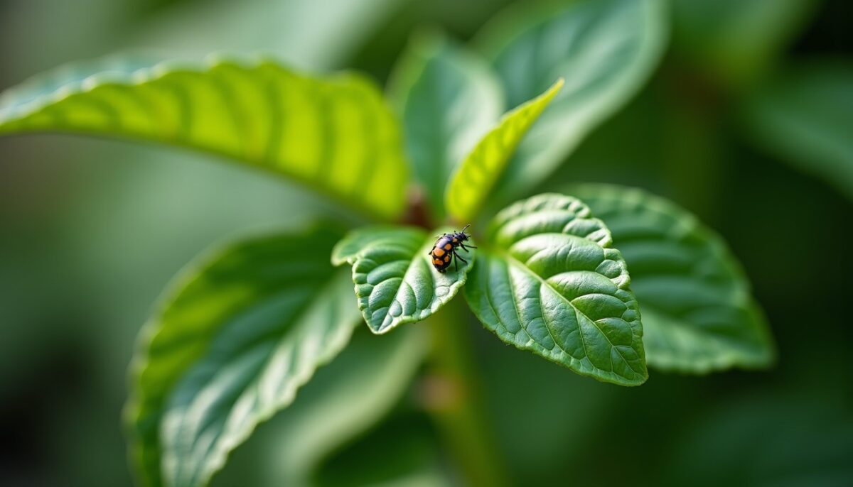 Astuces naturelles pour protéger les feuilles de basilic des insectes et petits animaux