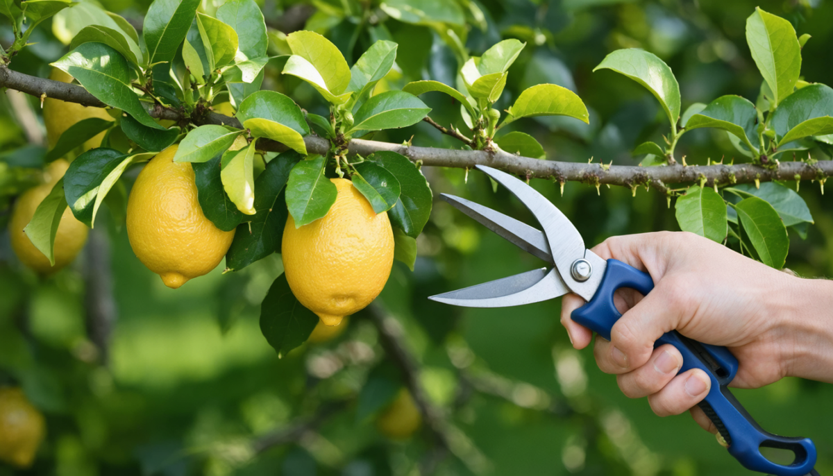 Peut-on éliminer les épines d&rsquo;un citronnier sans compromettre sa santé ?