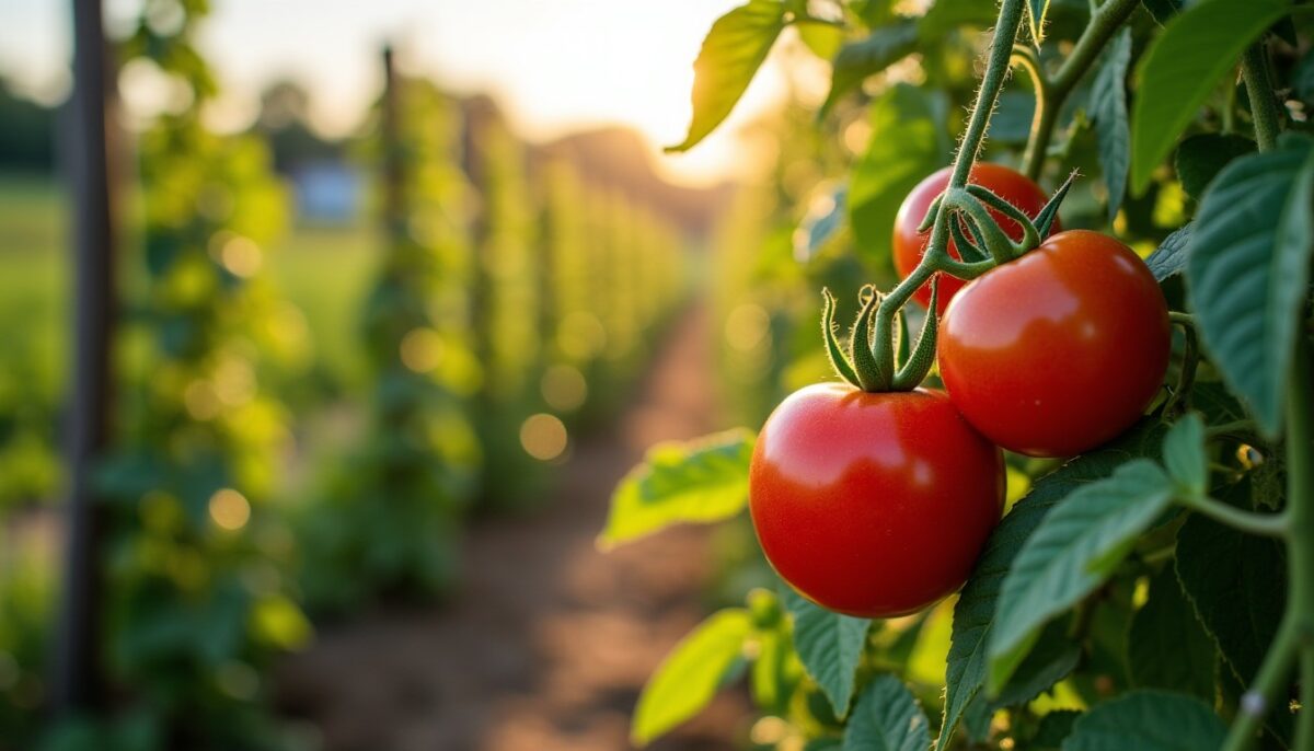 Combien de temps vos tomates mettent-elles à mûrir du vert au rouge sur la plante ?