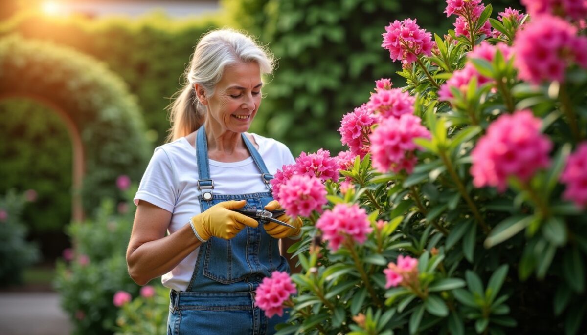 Le guide pratique pour tailler le laurier rose et stimuler une floraison optimale