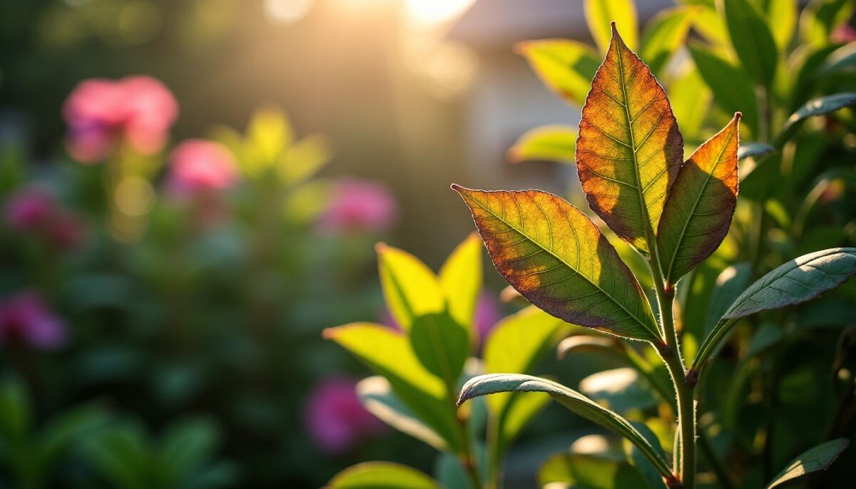 Laurier rose : comprendre les causes du brunissement et du dessèchement des feuilles