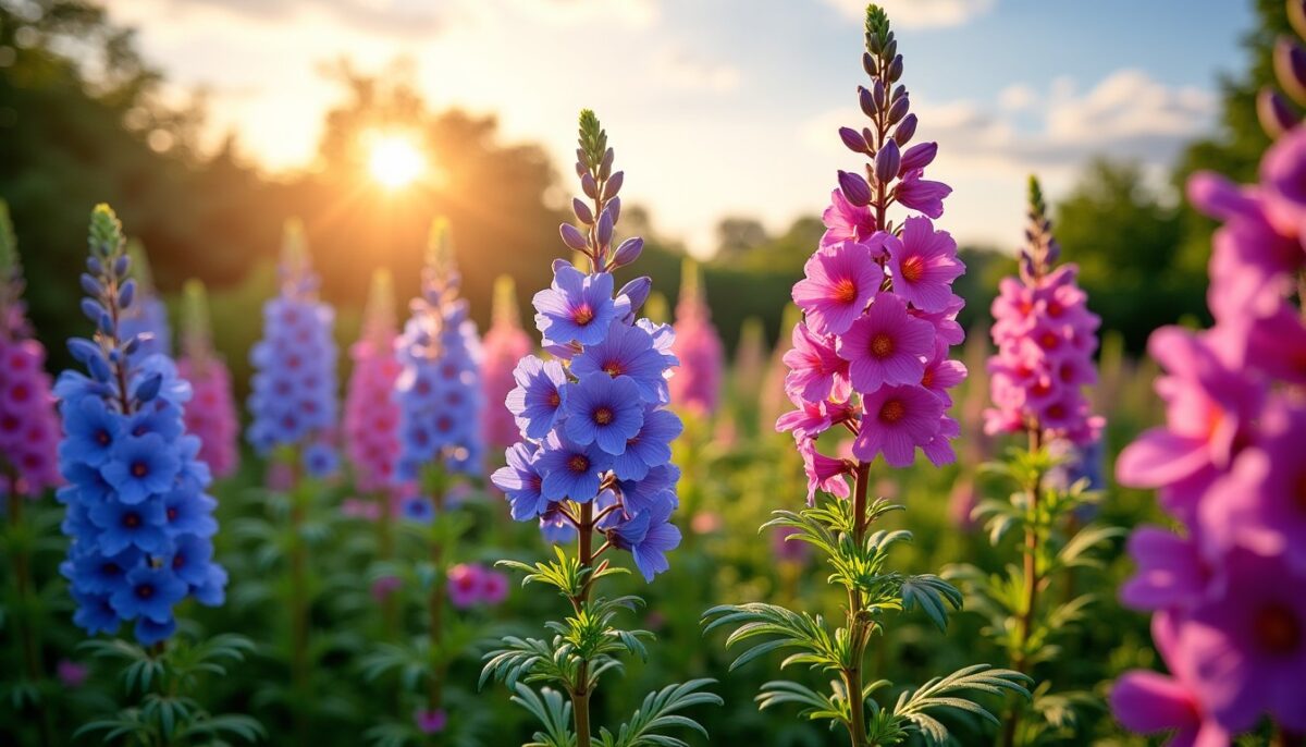 Les secrets pour cultiver un delphinium et savourer une floraison estivale prolongée