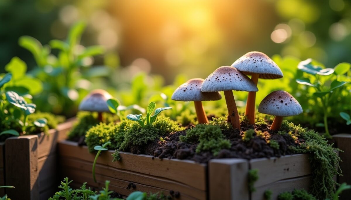 Comment reconnaître et maîtriser la croissance des coprins dans vos bacs et jardinières ?