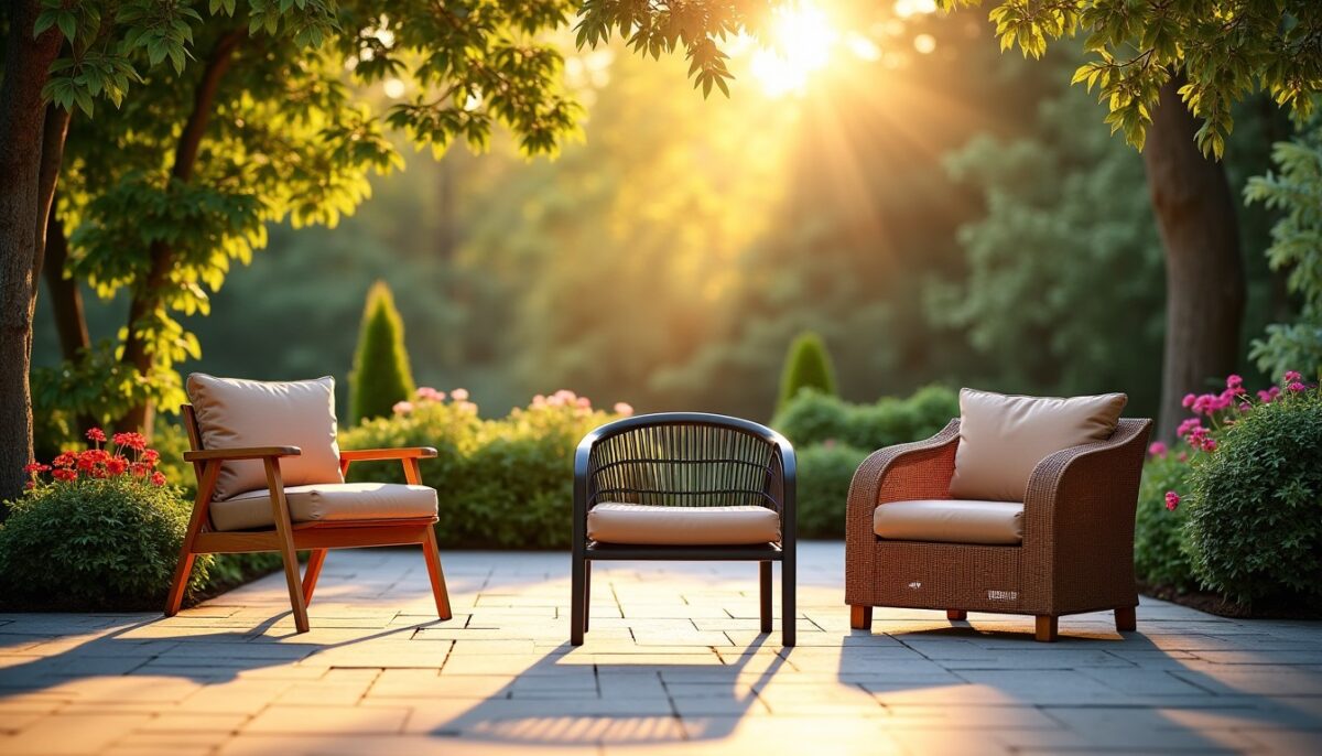 Comment sélectionner les meilleurs matériaux pour vos chaises et fauteuils de jardin ?