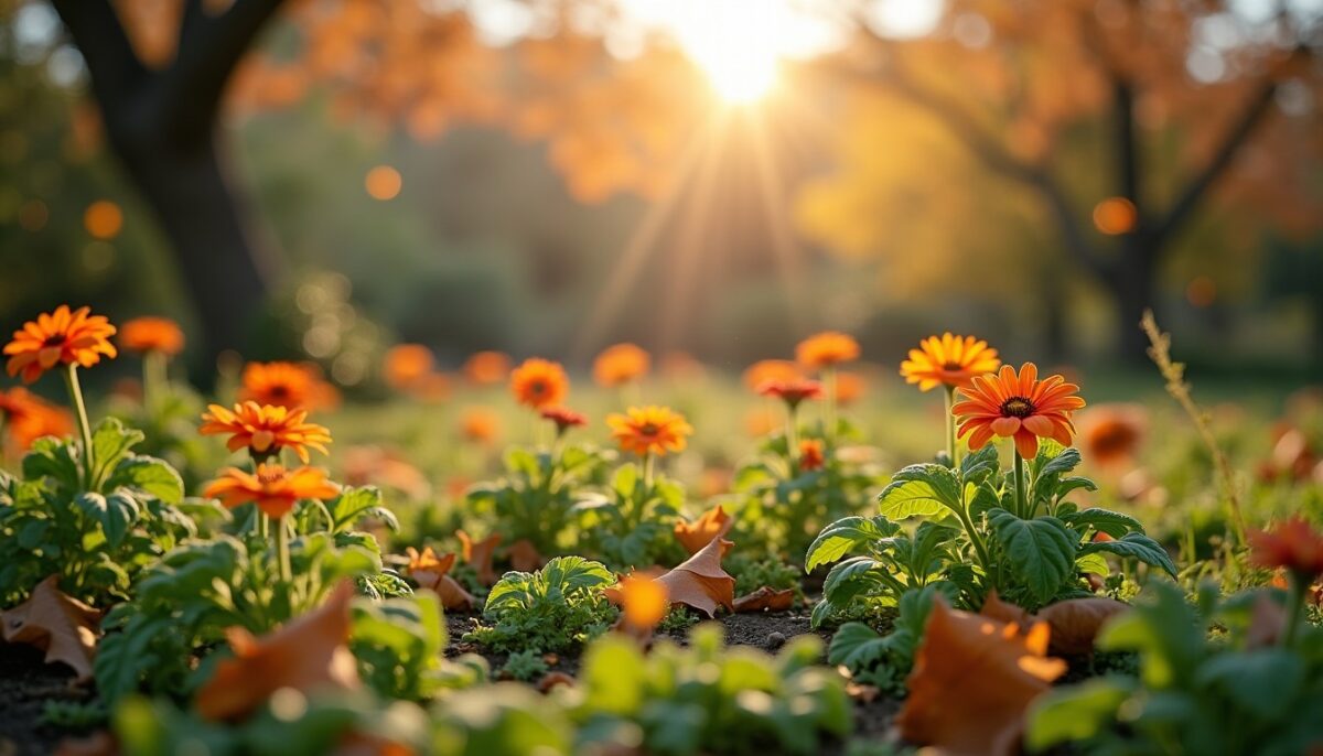 Comment préparer son jardin en automne pour une floraison éclatante au printemps prochain ?