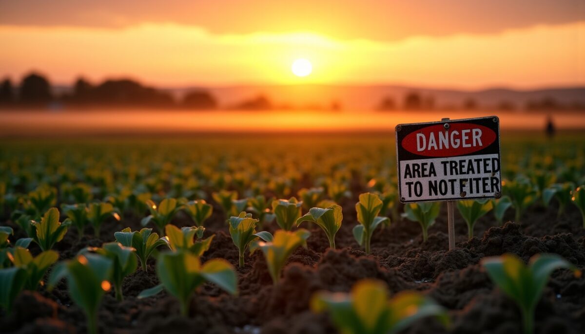 Délai de sécurité après application de glyphosate avant l&rsquo;accès des animaux à la zone traitée