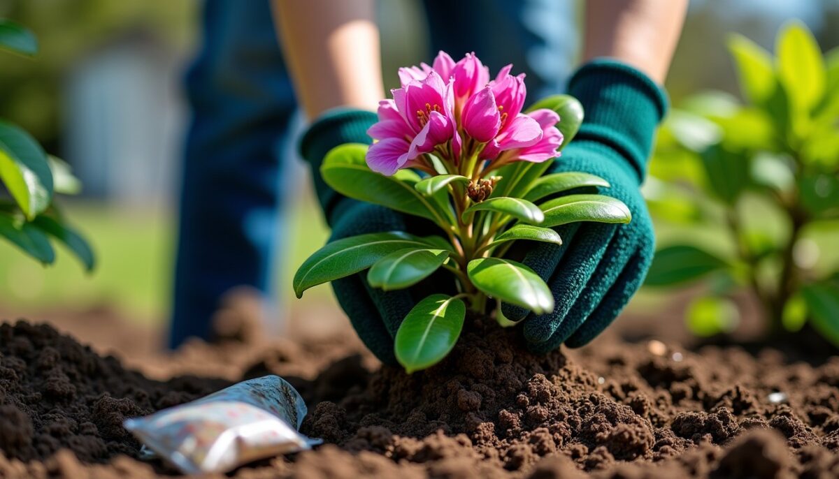 Guide pratique pour planter un rhododendron dans un sol argileux compact et assurer sa croissance