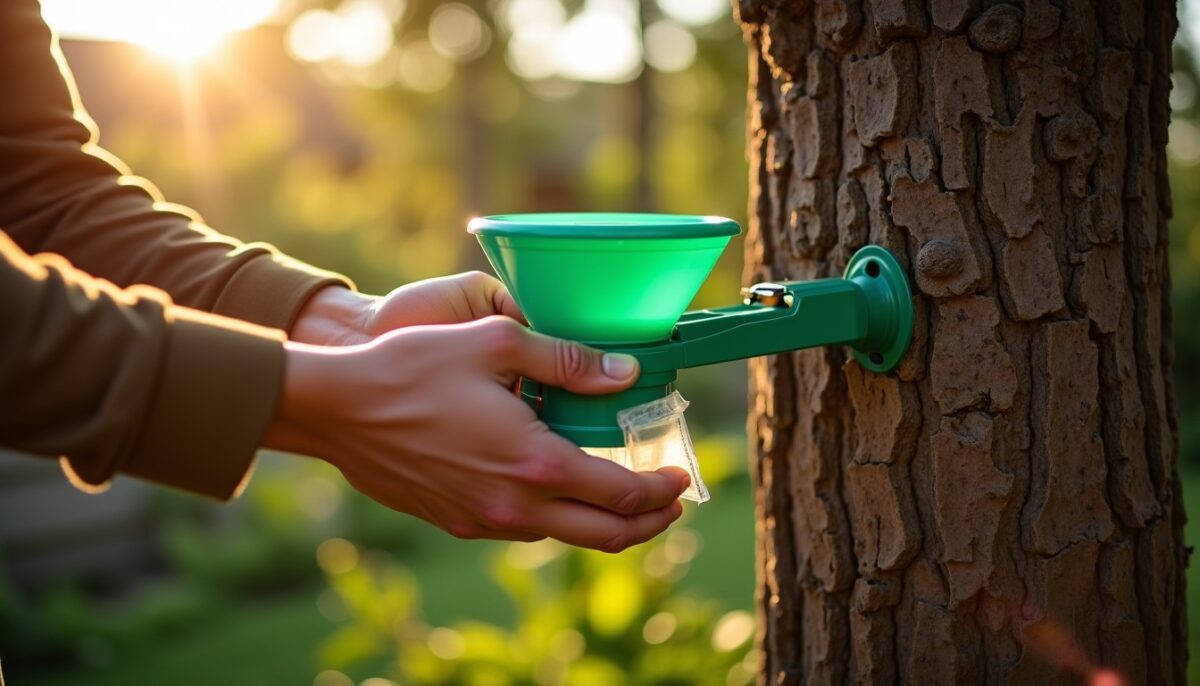 Guide pratique : installer un piège efficace pour capturer les chenilles processionnaires