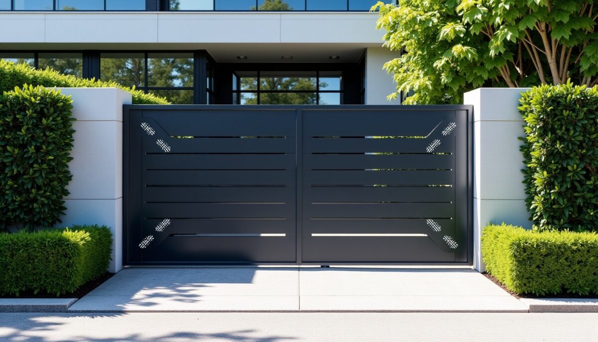 Portail au design contemporain : 10 idées originales pour un projet sur-mesure unique