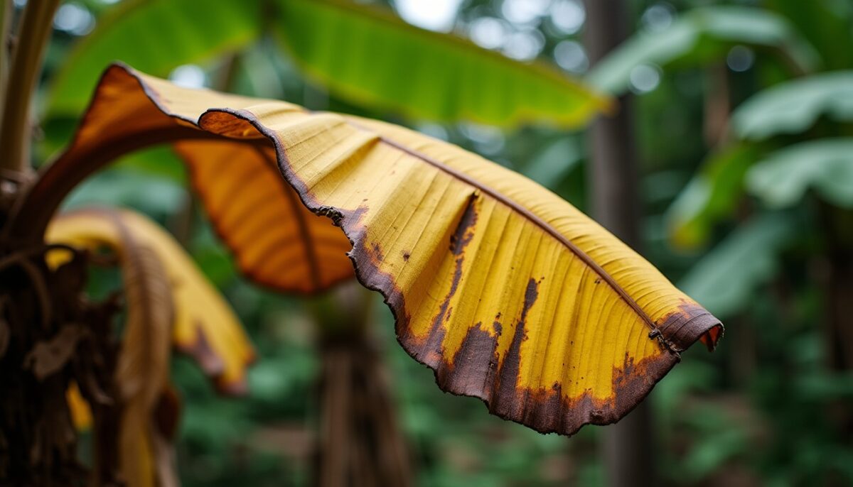 Les mystères des feuilles de bananier : comprendre pourquoi elles sèchent